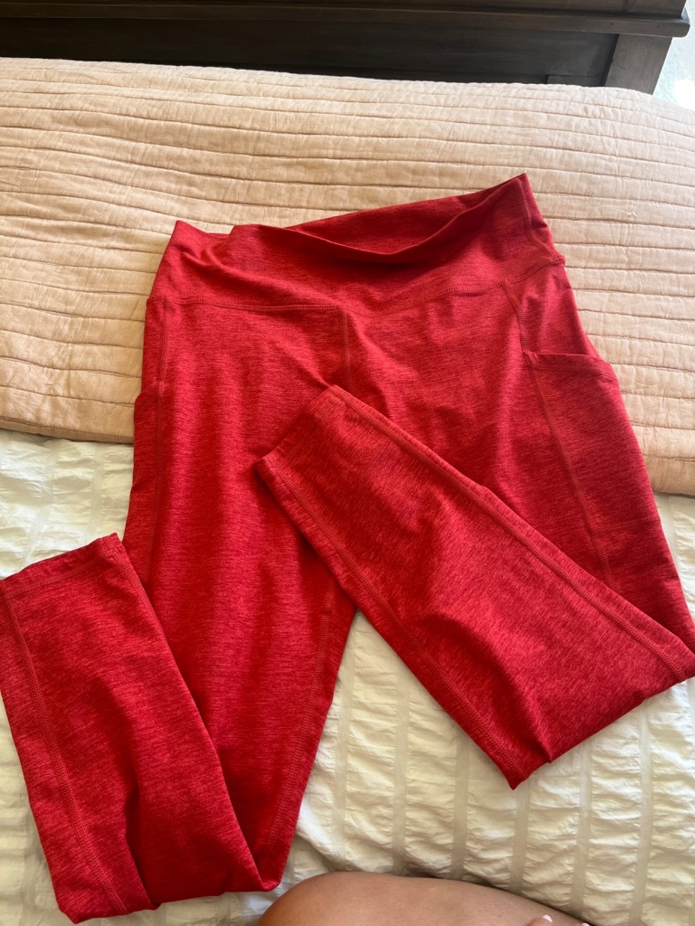 aerie Red High-Waist Leggings